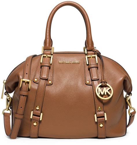 michael kors bedford belted medium satchel|MICHAEL Michael Kors Bedford Belted Medium Leather Satchel .